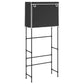 Storage Rack Black Iron, non-woven fabric (100% polyester)