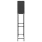Storage Rack Black Iron, non-woven fabric (100% polyester)