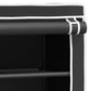 Storage Rack Black Iron, non-woven fabric (100% polyester)