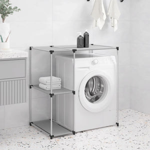 Storage Rack Grey Iron, Non-woven fabric (100% polyester)
