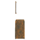 Bathroom Furniture Set Smoked Oak Engineered Wood Standard