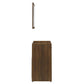 Bathroom Furniture Set Brown Oak Engineered wood Standard