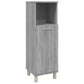 Bathroom Cabinet Grey Sonoma Engineered Wood Narrow