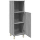Bathroom Cabinet Grey Sonoma Engineered Wood Narrow