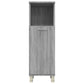 Bathroom Cabinet Grey Sonoma Engineered Wood Narrow
