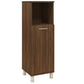Bathroom Cabinet Brown oak Engineered wood Narrow