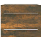 Sink Cabinet Smoked Oak Engineered Wood Medium Bathroom Cabinet