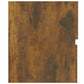 Bathroom Furniture Set Smoked oak Engineered wood Medium