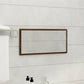 Bathroom Furniture Set Brown Oak Engineered wood, acrylic