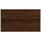 Bathroom Furniture Set Brown Oak Engineered wood, acrylic