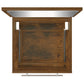Bathroom Cabinet With Mirror Smoked Oak Engineered wood, Acrylic