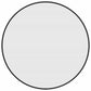 Wall Mirror Black Glass, PVC Wall Mounting Wall Mirror Circular