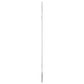 Wall Mirror Silver Glass, PVC 39.4 x 17.7 in Wall mounting