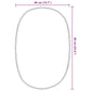 Wall Mirror Black Glass with PVC frame Medium Minimalistic