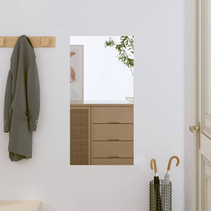 Wall Mirror Transparent Glass Medium Mirror Wall Mirror