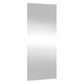 Wall Mirror Transparent Glass 15.7x39.4 in Decorative Inlays