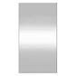 Wall Mirror Transparent Glass 19.7x39.4 in Wall mounting