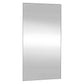 Wall Mirror Transparent Glass 19.7x39.4 in Wall mounting