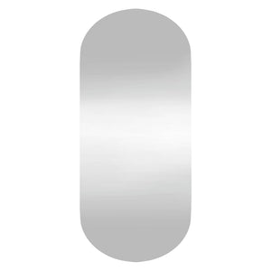 Wall Mirror Transparent Glass 11.8x27.6 in Classic/Traditional