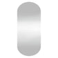 Wall Mirror Transparent Glass 13.8 x 31.5 in Wall mounting