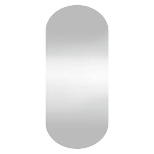 Wall Mirror Transparent Glass 13.8 x 31.5 in Wall mounting