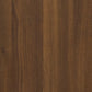 Bathroom Furniture Set Brown oak Engineered wood Medium