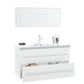 3 Piece Bathroom Furniture Set White
