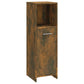 Bathroom Cabinet Smoked oak Engineered wood 11.8x11.8x37.4 in