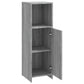 Bathroom Cabinet Grey Sonoma Engineered wood Medium