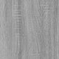 Bathroom Cabinet Grey Sonoma Engineered wood Medium
