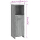 Bathroom Cabinet Grey Sonoma Engineered wood Medium