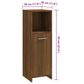 Bathroom Cabinet Brown Oak Engineered Wood Bathroom Cabinet