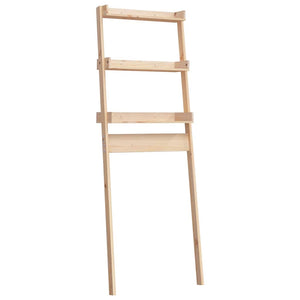Toilet Rack Natural Pine Solid Pine Wood