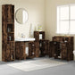 Bathroom Furniture Set Smoked oak Engineered wood Standard