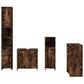 Bathroom Furniture Set Smoked oak Engineered wood Standard