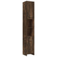 Bathroom Furniture Set Smoked oak Engineered wood Standard