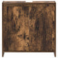 Bathroom Cabinet Smoked oak Engineered wood 23.6 x 13.0 x 24.0 in