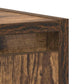 Bathroom Cabinet Smoked oak Engineered wood 23.6 x 13.0 x 24.0 in