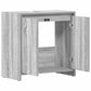 Bathroom Cabinet Gray Sonoma Engineered wood Medium