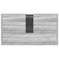 Bathroom Cabinet Gray Sonoma Engineered wood Medium