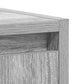 Bathroom Cabinet Gray Sonoma Engineered wood Medium