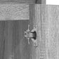 Bathroom Cabinet Gray Sonoma Engineered wood Medium