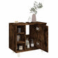 Bathroom Cabinet Smoked oak Engineered wood Medium