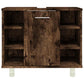 Bathroom Cabinet Smoked oak Engineered wood Medium