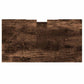 Bathroom Cabinet Smoked oak Engineered wood Medium