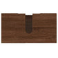 Bathroom Cabinet Brown oak Engineered wood Medium
