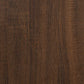 Bathroom Cabinet Brown oak Engineered wood Medium