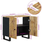Sink Cabinet Natural wood Solid mango wood Medium Sink Cabinet