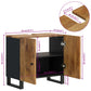 Sink Cabinet Honey brown Solid mango wood Medium Sink Cabinet