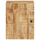 Bathroom Wall Cabinet Natural brown, Black
